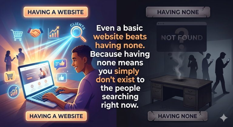 “No Website = No Business”